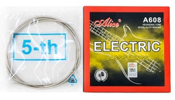 [A608(5)-M-5] Cuerda Bajo Eléctrico 5a Alice .130 A608(5)M5
