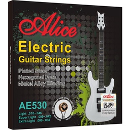[AE530-SL-3] Cuerda Guitarra Eléctrica 3a Alice
