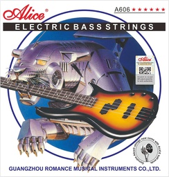 [A606(5)-M] Juego De Cuerdas Para Bajo Elect. 5 Cdas ALICE A606(5)M