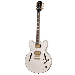 [ETSEWABWGH3] Guitarra Electrica Epiphone Emily Wolfe White Wolf y Case Aged  White