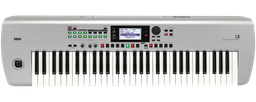 [I3MS] Teclado Korg Workstation completo con 61 teclas Platado