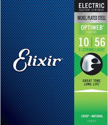 [19057] Juego de Cuerdas Para Guitarra Electrica Elixir 7 Cdas. 19052