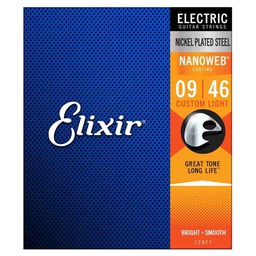 [12027] Juego de Cuerdas Para Guitarra Electrica Elixir 12027