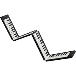 [FOLDPIANO88BK] Teclado y Controlador Midi Carry On Portatil Plegable De 88 Teclas negro