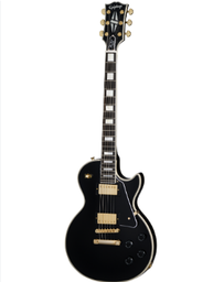 [ECLPCEBGH1] Guitarra Electrica Epiphone Les Paul Custom Ebony Incluye Estuche inspirada por Gibson