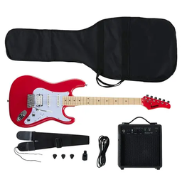 [PPKF-KF211RECT3] Paquete Guitarra Eléctrica Focus Red Kramer