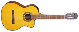 [GC1CE NAT] Guitarra Electroacustica Con Cuerdas De Naylon Color Natural