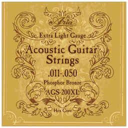 [AGS-200XL] Juego De Cuerdas Para Guitarra Acustica Aria AGS-200XL