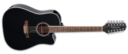 [GD38CE BLK] Guitarra Docerola Takamine Electroacustica Color Negro Billante