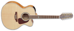 [GJ72CE-12 NAT] Guitarra Docerola Takamine Jumbo with cutaway Natural gloss finish TK-40D