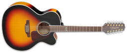 [GJ72CE-12 BSB] Guitarra Electroacustica Takamine GJ72 12 Cuerdas Sunburst