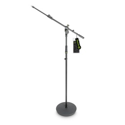 [MS2322B] Stand Para Microfono Gravity De Plato Con Boom