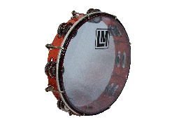[HD-C10RD] Pandero Rojo De 10" LM DRUMS