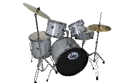[P2211D-SL-002] Bateria LM 10x8,12x9,16x16 y 22x16, Platillos Y Asiento  Blanco