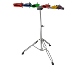 [CB-PC502] Juego De Jam Block Con Atril LM DRUMS 4"5"6"7"8" Y 9"